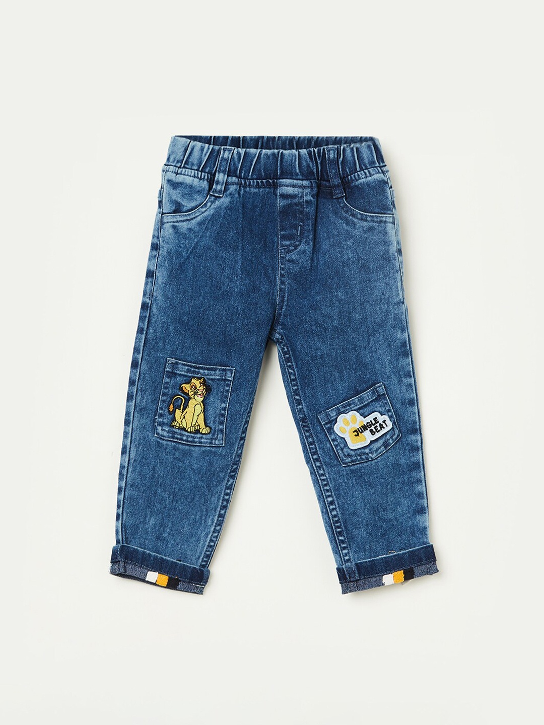 Juniors by Lifestyle Boys Clean Look Applique Mid-Rise Light Fade Stretchable Jeans, Blue
Juniors by Lifestyle Boys Clean Look Applique Mid-Rise Light Fade Stretchable Jeans, Blue