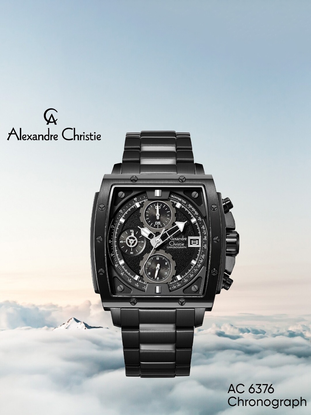 Alexandre Christie Men Bracelet Style Straps Chronograph Analogue Watch 6376MCBIPBA, Black
Alexandre Christie Men Bracelet Style Straps Chronograph Analogue Watch 6376MCBIPBA, Black