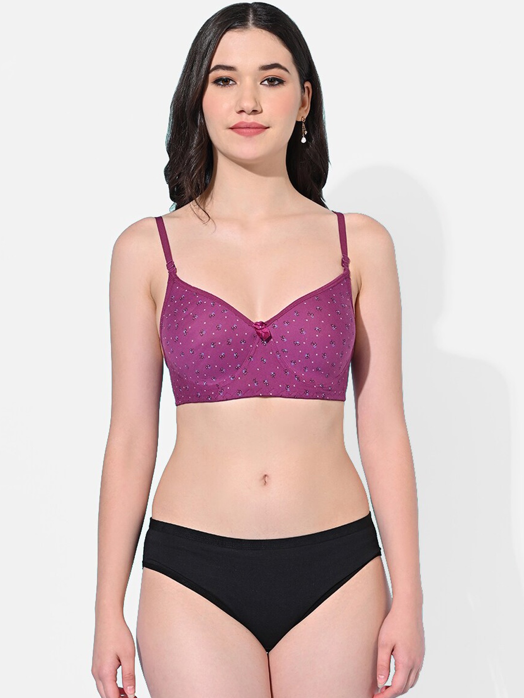 FIMS Floral Lightly Padded Full Coverage Lingerie Set Niharika_Pad_Set_Purple_B
FIMS Floral Lightly Padded Full Coverage Lingerie Set Niharika_Pad_Set_Purple_B