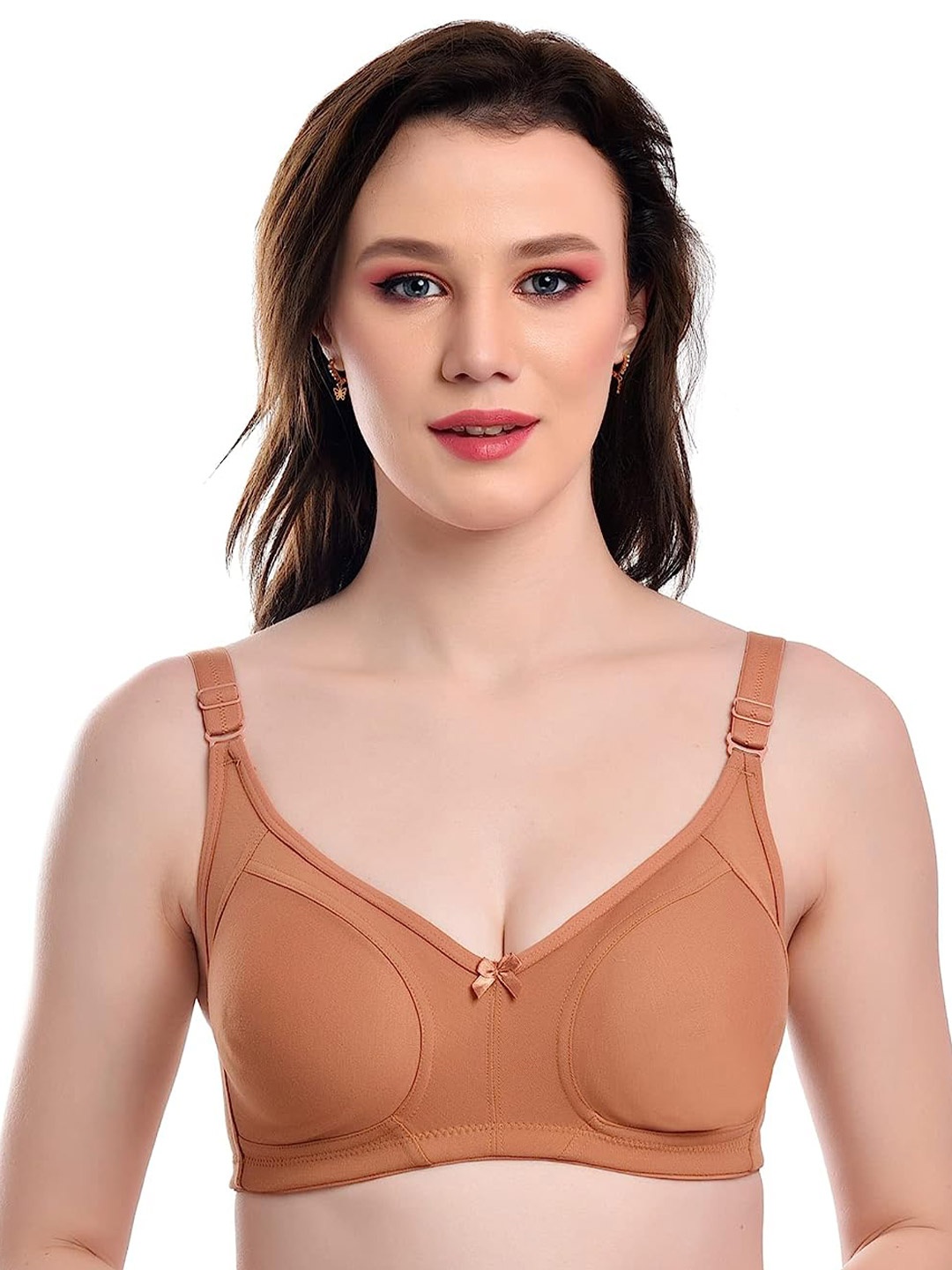 SMARTERKIDS Full Coverage Heavily Padded Non Wired Cotton T-shirt Bra All Day Comfort, Nude
SMARTERKIDS Full Coverage Heavily Padded Non Wired Cotton T-shirt Bra All Day Comfort, Nude