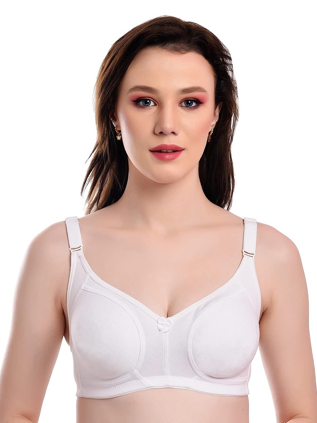 SMARTERKIDS Full Coverage Cotton Heavily Padded Non Wired T-Shirt Bra All Day Comfort, White
SMARTERKIDS Full Coverage Cotton Heavily Padded Non Wired T-Shirt Bra All Day Comfort, White