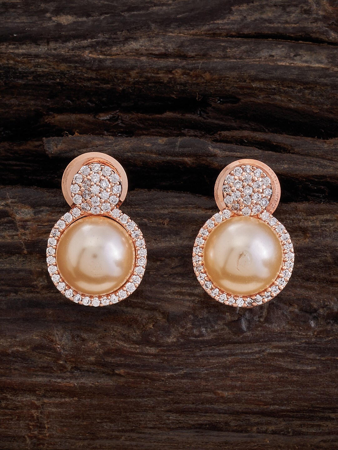Kushal's Fashion Jewellery Rose Gold-Plated Zircon Studded & Pearl Circular Studs Earrings
Kushal's Fashion Jewellery Rose Gold-Plated Zircon Studded & Pearl Circular Studs Earrings