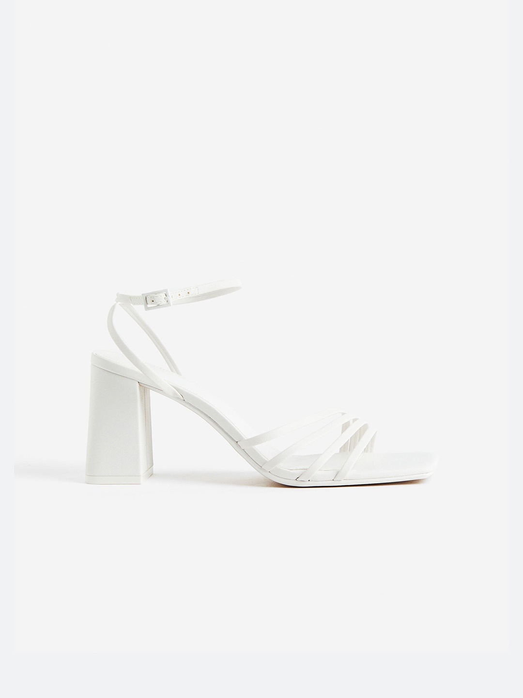 H&M Block Heels, White