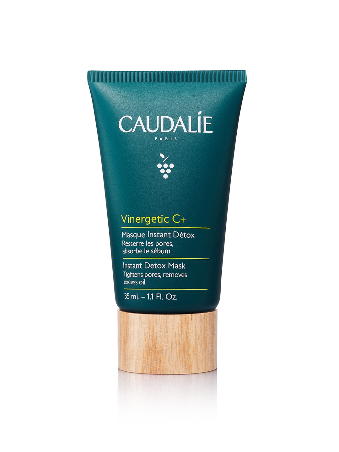 Caudalie Vinergetic C+ Pore Minimising Instant Detox Mask for Excess Oil - 35ml, Green
Caudalie Vinergetic C+ Pore Minimising Instant Detox Mask for Excess Oil - 35ml, Green