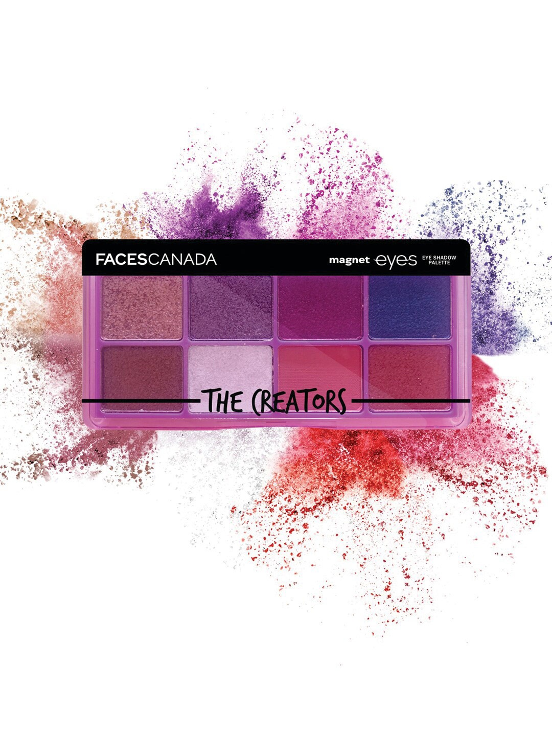 FACES CANADA Magnet Eyes Intensely Pigmented 8 In 1 Eyeshadow Palette 6.4g - The Creators, Pink
FACES CANADA Magnet Eyes Intensely Pigmented 8 In 1 Eyeshadow Palette 6.4g - The Creators, Pink