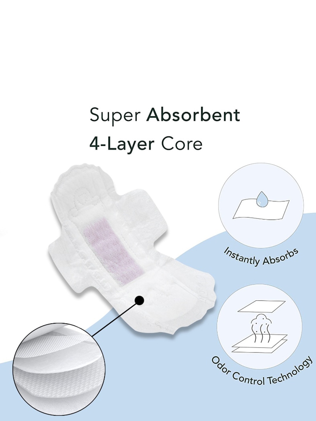 CareDone Set Of 50 Naturally Soft Organic Cotton Ultra Thin Sports Panty Liners, White
CareDone Set Of 50 Naturally Soft Organic Cotton Ultra Thin Sports Panty Liners, White