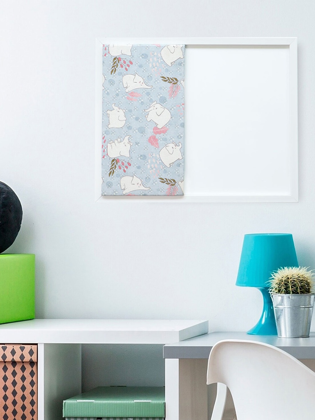 Alicia Souza Ele-Joy Printed Pin Board With Marker With Pushpins & Illustrated Cards, White
Alicia Souza Ele-Joy Printed Pin Board With Marker With Pushpins & Illustrated Cards, White
