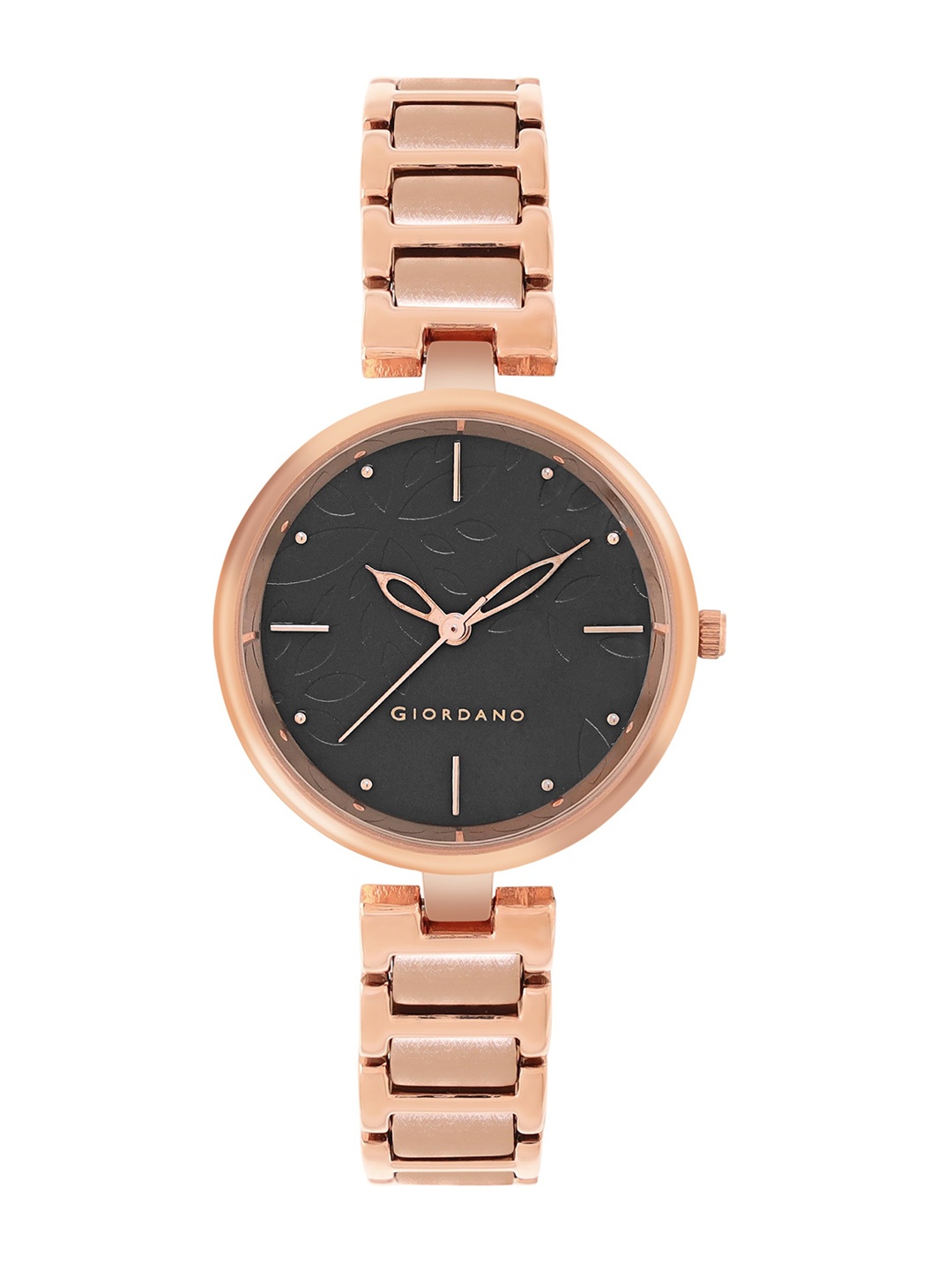 GIORDANO Women Embellished Dial Bracelet Style Straps Analogue Watch GD4201-22, Black
GIORDANO Women Embellished Dial Bracelet Style Straps Analogue Watch GD4201-22, Black