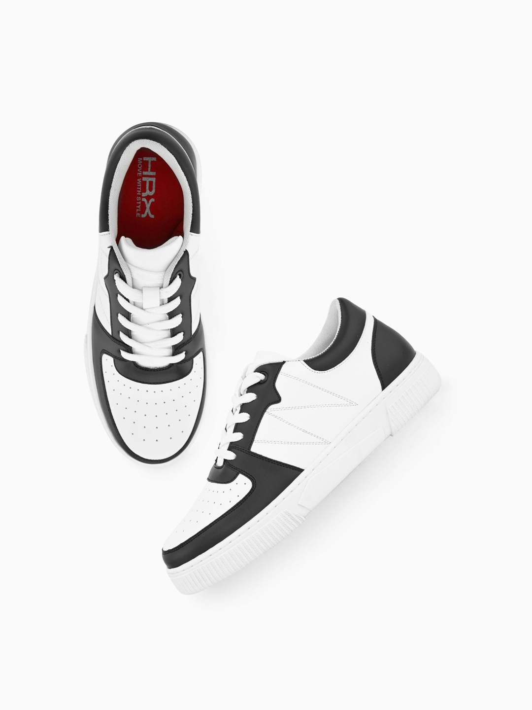 HRX by Hrithik Roshan Women White & Black Lightweight Comfort Insole Basics Sneakers
HRX by Hrithik Roshan Women White & Black Lightweight Comfort Insole Basics Sneakers