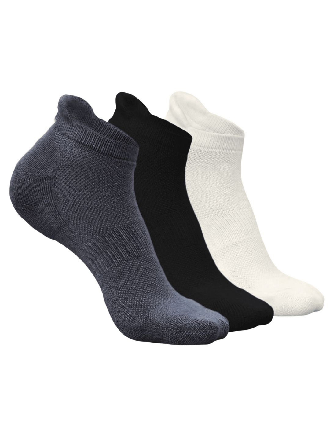Enable Nature Unisex Pack Of 3 Patterned Ultra Soft Anti-Microbial Ankle-Length Socks, White
Enable Nature Unisex Pack Of 3 Patterned Ultra Soft Anti-Microbial Ankle-Length Socks, White