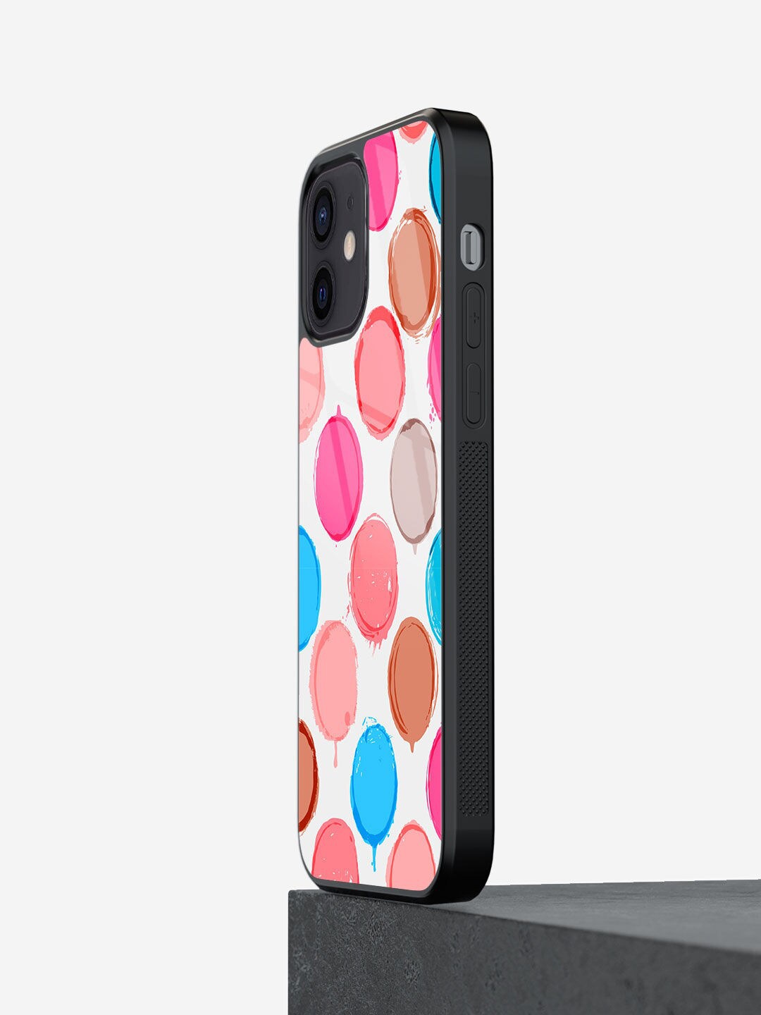 macmerise Polka Dot Canvas Design Printed iPhone 12 Mini Glass Phone Back Cover, White
macmerise Polka Dot Canvas Design Printed iPhone 12 Mini Glass Phone Back Cover, White