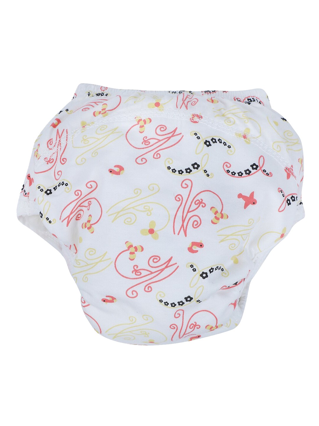 Baby Moo Infants Printed Breathable Reusable Eco Friendly Pure Cotton Cloth Diaper Panty, White
Baby Moo Infants Printed Breathable Reusable Eco Friendly Pure Cotton Cloth Diaper Panty, White