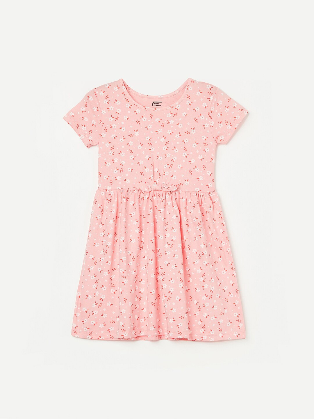Fame Forever by Lifestyle Girls Floral Printed Gathered Cotton Fit & Flare Dress, Peach
Fame Forever by Lifestyle Girls Floral Printed Gathered Cotton Fit & Flare Dress, Peach