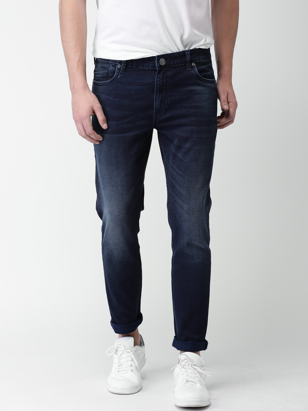 Mast & Harbour Men Blue Skinny Fit Mid-Rise Clean Look Stretchable Jeans
Mast & Harbour Men Blue Skinny Fit Mid-Rise Clean Look Stretchable Jeans