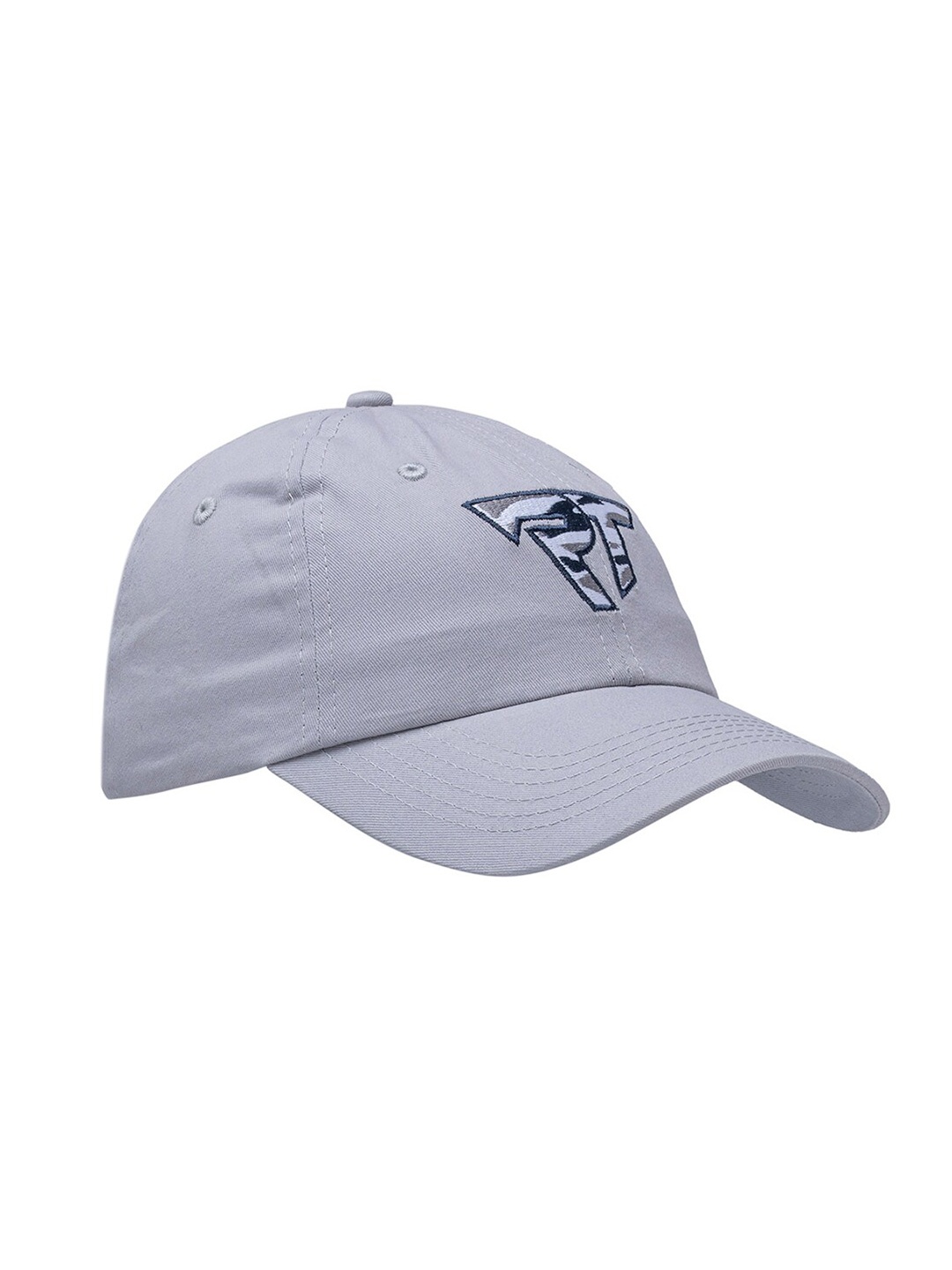 Red Tape Unisex Embroidered Baseball Cap, Grey