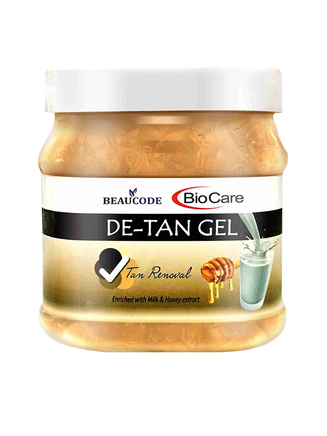BEAUCODE BIOCARE De-Tan Face Gel with Milk & Honey Extracts For All Skin Types - 250ml, Yellow
BEAUCODE BIOCARE De-Tan Face Gel with Milk & Honey Extracts For All Skin Types - 250ml, Yellow