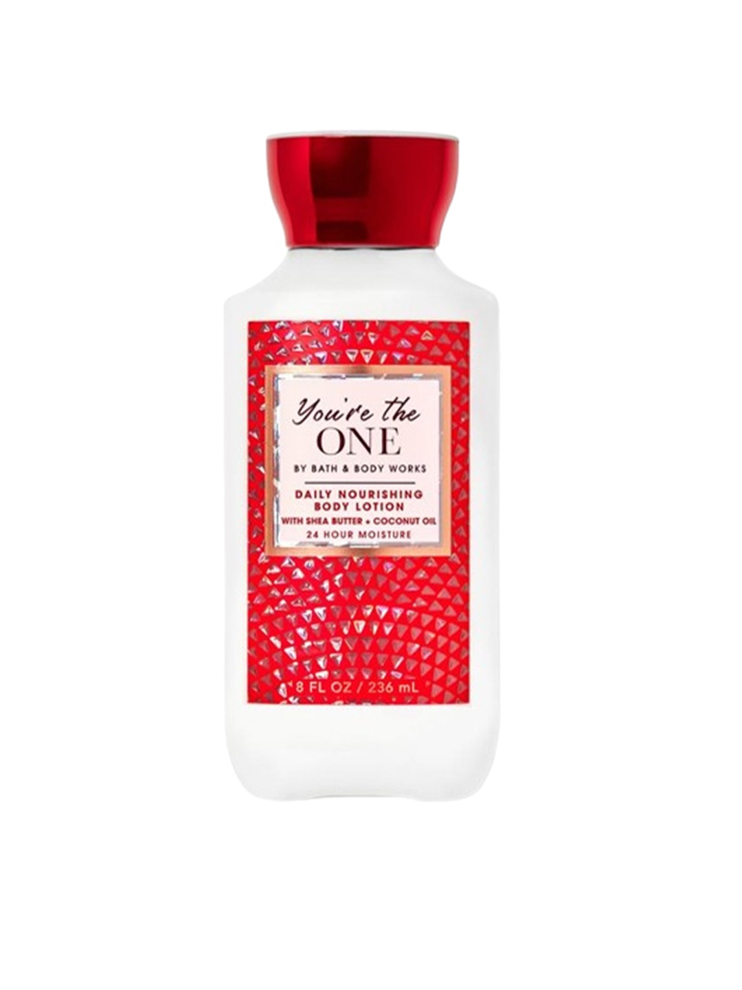 Bath & Body Works Youre the One Daily Nourishing Body Lotion with Shea Butter - 236ml, Red
Bath & Body Works Youre the One Daily Nourishing Body Lotion with Shea Butter - 236ml, Red