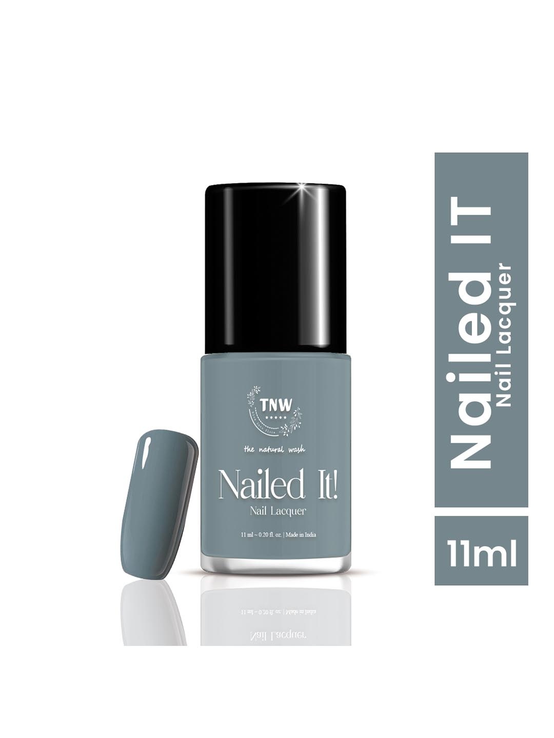 TNW the natural wash Nailed it Long Lasting Nail Lacquer 11ml - Moonlight Gin 10, Grey
TNW the natural wash Nailed it Long Lasting Nail Lacquer 11ml - Moonlight Gin 10, Grey