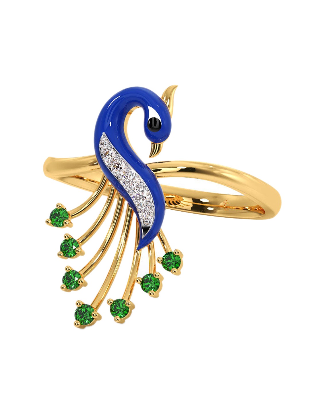 CANDERE A KALYAN JEWELLERS COMPANY 14KT Gold Diamond & Gemstone Studded Ring-2.14 g
CANDERE A KALYAN JEWELLERS COMPANY 14KT Gold Diamond & Gemstone Studded Ring-2.14 g