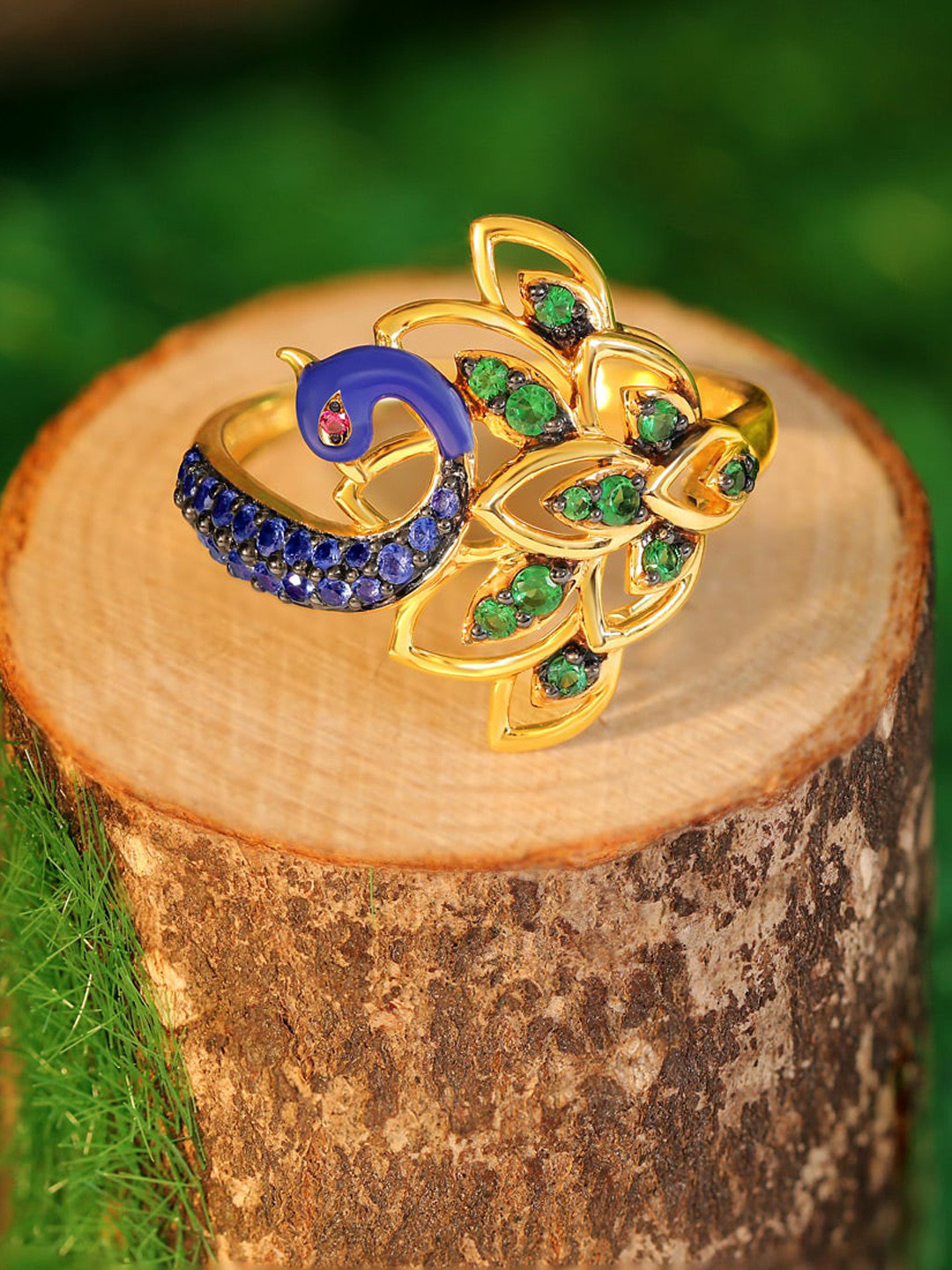 CANDERE A KALYAN JEWELLERS COMPANY 14KT BIS Hallmark Gold Gemstone Studded Ring-3.39gm
CANDERE A KALYAN JEWELLERS COMPANY 14KT BIS Hallmark Gold Gemstone Studded Ring-3.39gm