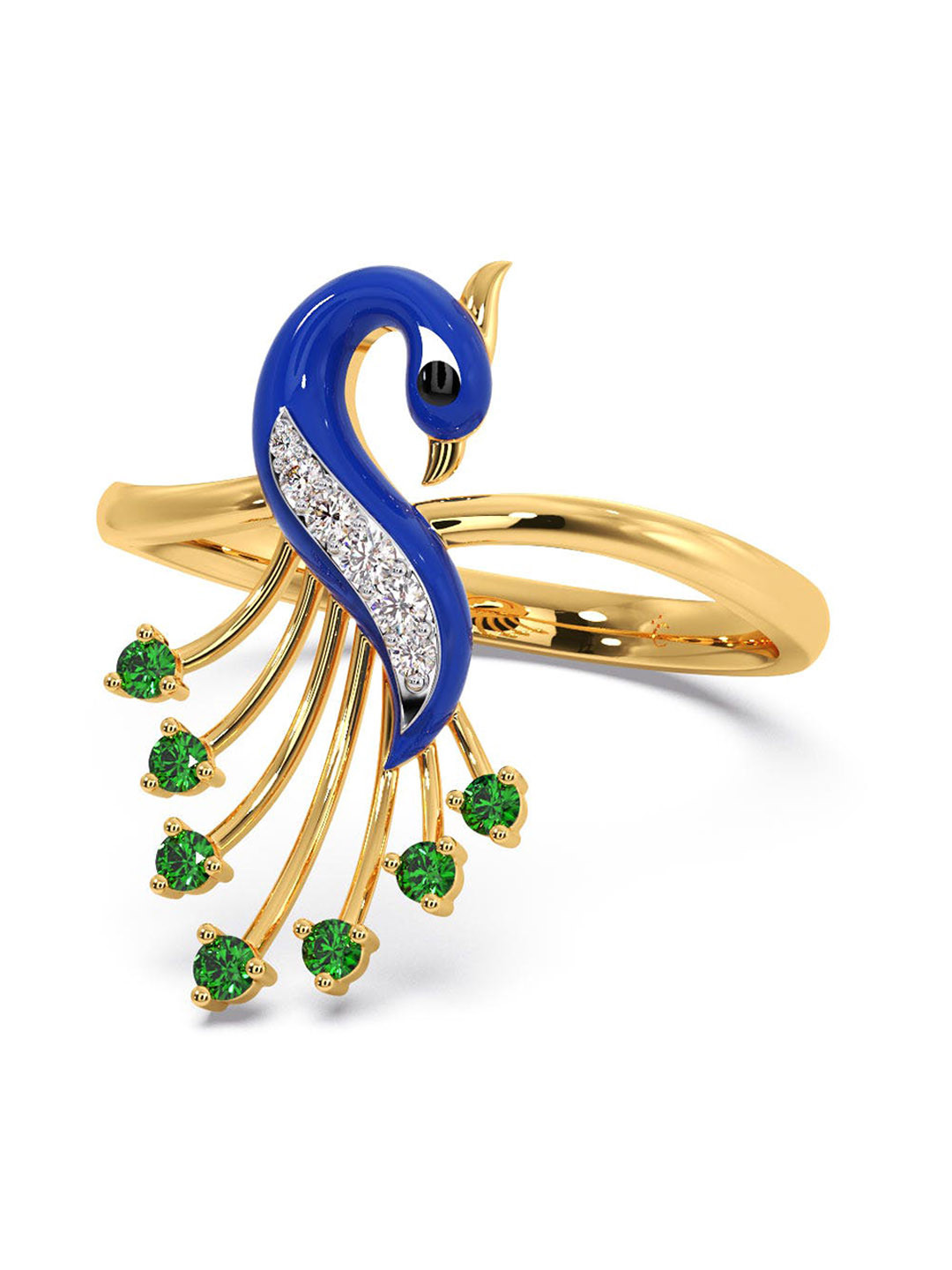 CANDERE A KALYAN JEWELLERS COMPANY 18KT Gold Diamond & Gemstone Studded Ring 3.06 g
CANDERE A KALYAN JEWELLERS COMPANY 18KT Gold Diamond & Gemstone Studded Ring 3.06 g