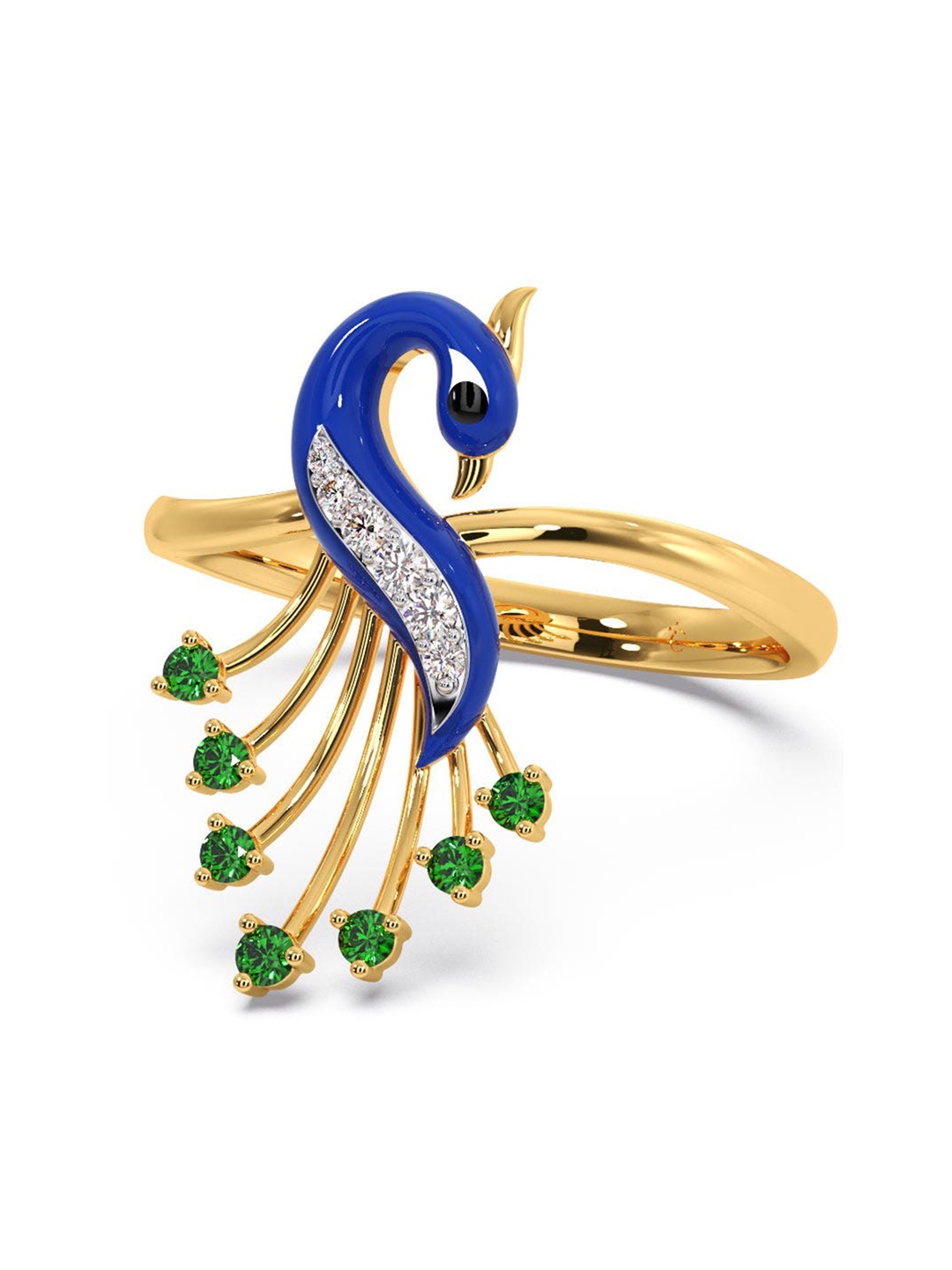 CANDERE A KALYAN JEWELLERS COMPANY 14KT Gold Diamond & Gemstone Studded Ring-2.43 g
CANDERE A KALYAN JEWELLERS COMPANY 14KT Gold Diamond & Gemstone Studded Ring-2.43 g