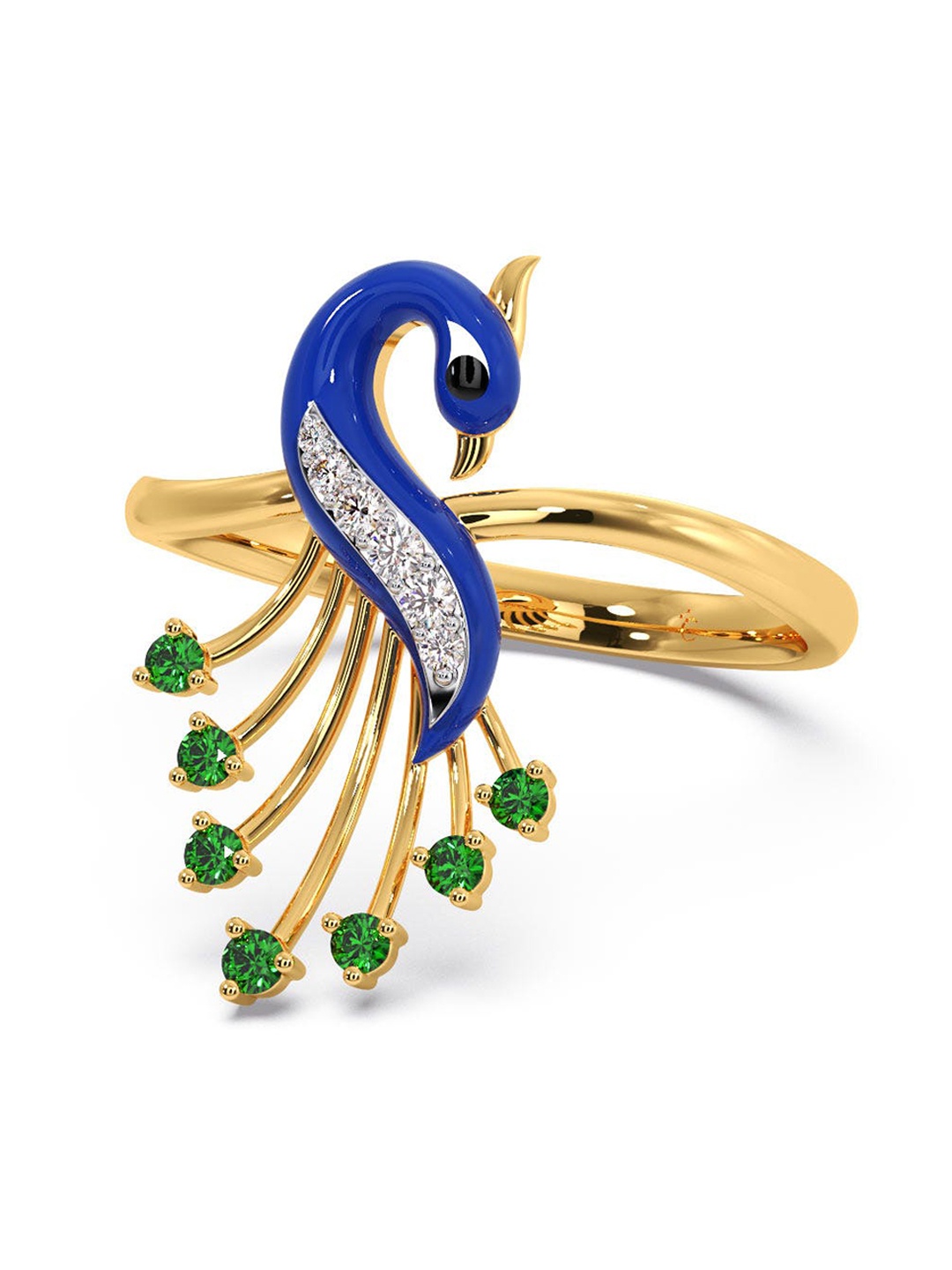 CANDERE A KALYAN JEWELLERS COMPANY 14KT Gold Diamond & Gemstone Studded Ring-2.64 g
CANDERE A KALYAN JEWELLERS COMPANY 14KT Gold Diamond & Gemstone Studded Ring-2.64 g
