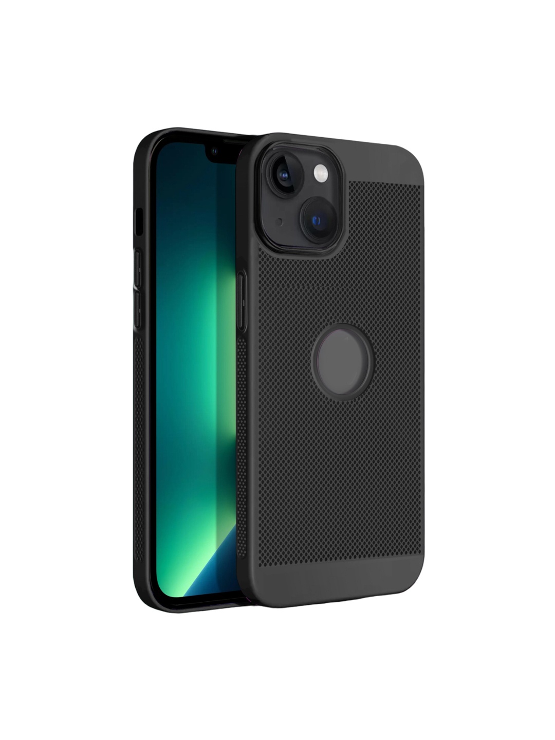 Karwan iPhone 14 Plus Skin Friendly Back Case, Black