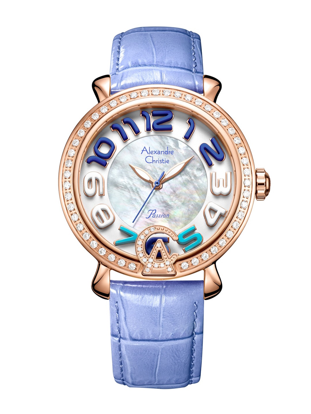 Alexandre Christie Women Embellished Dial & Leather Straps Analogue Watch 2391LHLRGSLBUDR, White
Alexandre Christie Women Embellished Dial & Leather Straps Analogue Watch 2391LHLRGSLBUDR, White