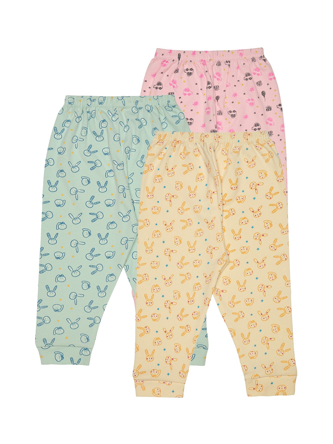 Bodycare Kids Infant Assorted Pack Of 3 Conversational Printed Mid-Rise Cotton Joggers
Bodycare Kids Infant Assorted Pack Of 3 Conversational Printed Mid-Rise Cotton Joggers