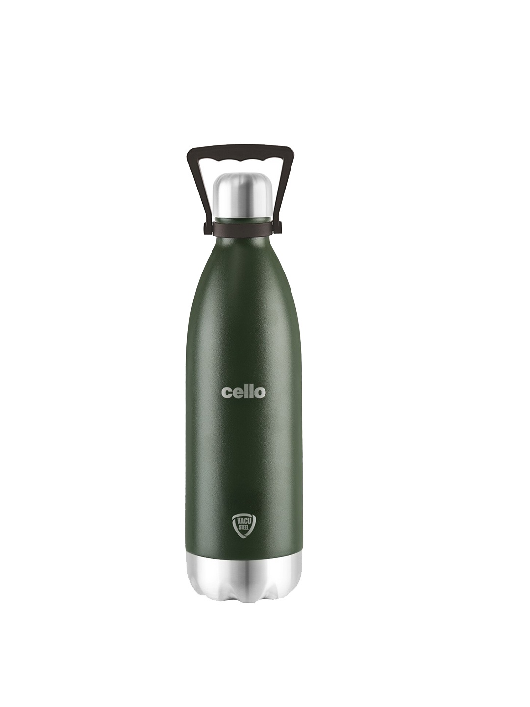 Cello Duro Swift Military Green Double walled insulated flask with DTP coating- 1.5L
Cello Duro Swift Military Green Double walled insulated flask with DTP coating- 1.5L