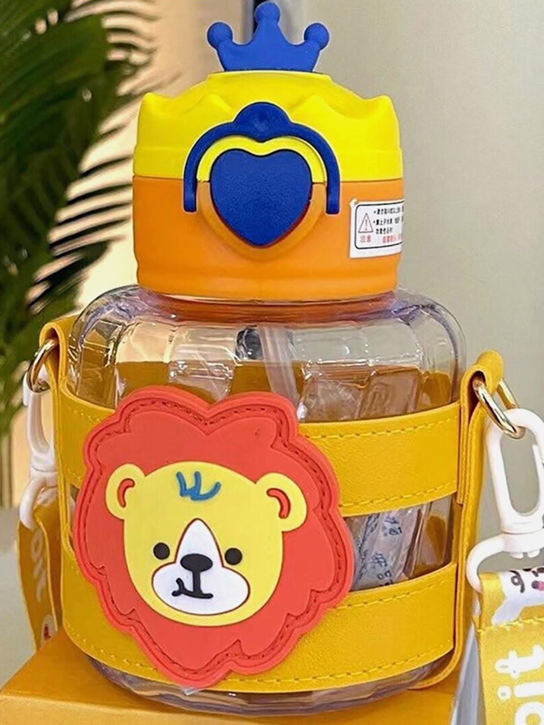 Little Surprise Box LLP Kids Lion With Crown Lid Stainless Steel Water Bottle 600ml, Yellow
Little Surprise Box LLP Kids Lion With Crown Lid Stainless Steel Water Bottle 600ml, Yellow