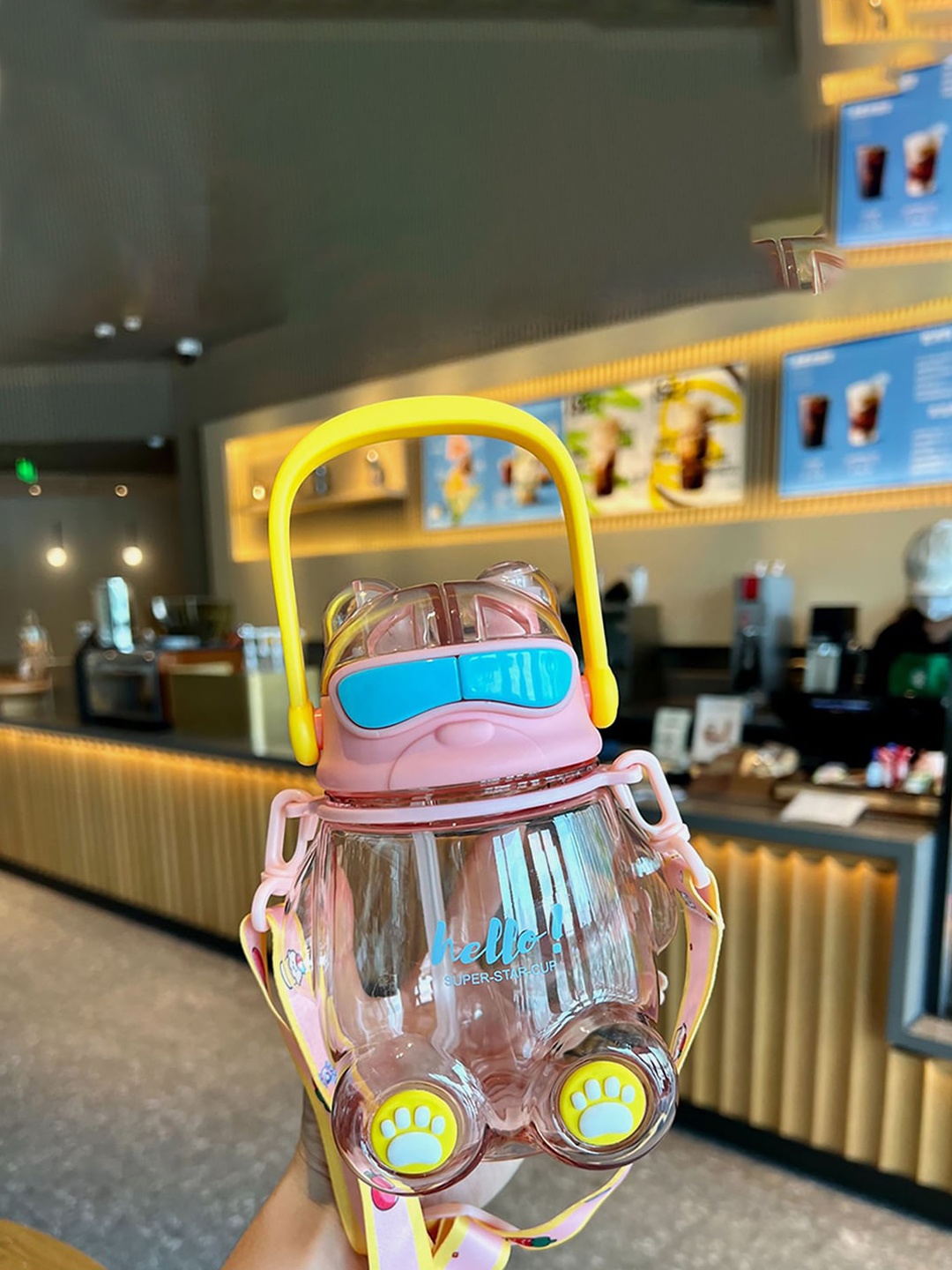 Little Surprise Box LLP Cool Kelly Jo Kids Yellow & Peach-Colored Water Bottle- 850 ml
Little Surprise Box LLP Cool Kelly Jo Kids Yellow & Peach-Colored Water Bottle- 850 ml
