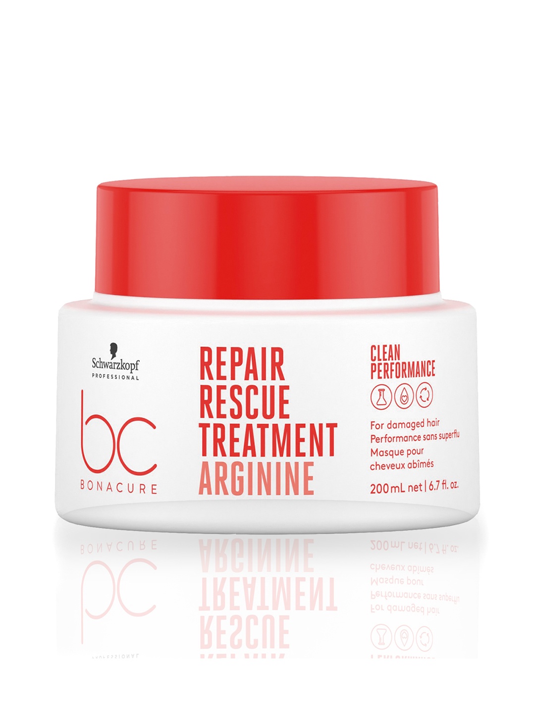 Schwarzkopf PROFESSIONAL Bonacure Repair Rescue Treatment Hair Mask with Arginine - 200ml, White
Schwarzkopf PROFESSIONAL Bonacure Repair Rescue Treatment Hair Mask with Arginine - 200ml, White