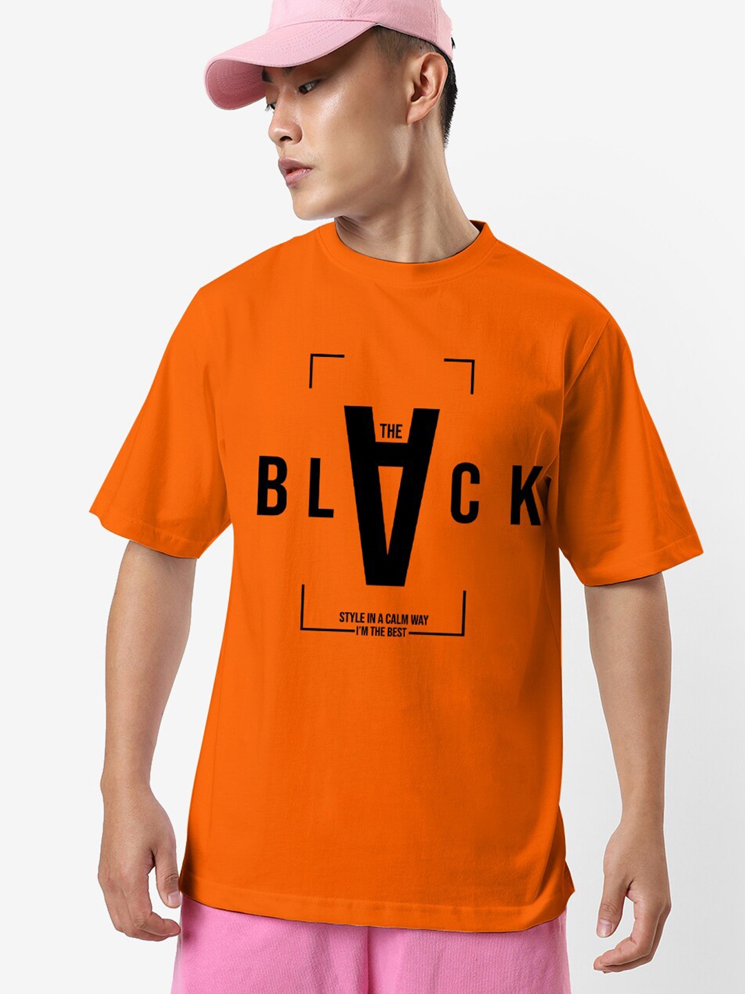 STATUS MANTRA Typography Printed Oversized Pure Cotton Casual T-shirt, Orange
STATUS MANTRA Typography Printed Oversized Pure Cotton Casual T-shirt, Orange