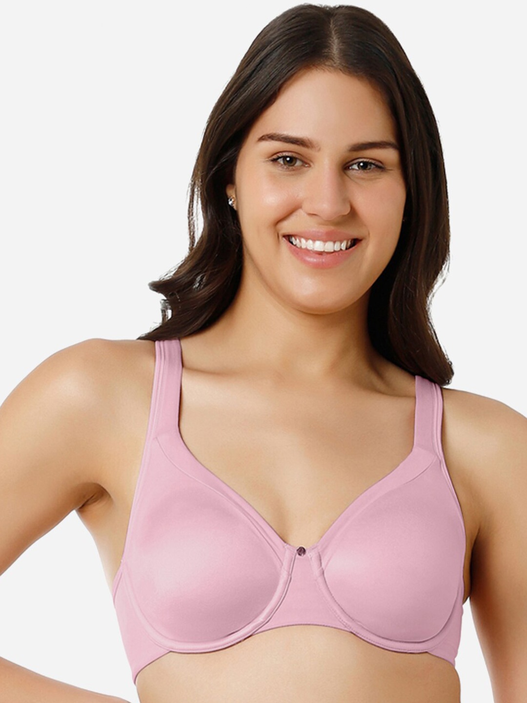 Amante Lightly Padded Wired Full Coverage Super Support Everyday Bra All Day Comfort, Pink
Amante Lightly Padded Wired Full Coverage Super Support Everyday Bra All Day Comfort, Pink