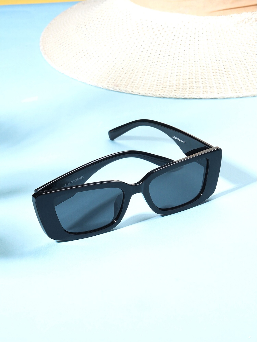 Yellow Chimes Square Sunglasses with Polarised & UV Protected Lens YCFJSG-006SNGLS-BK, Black
Yellow Chimes Square Sunglasses with Polarised & UV Protected Lens YCFJSG-006SNGLS-BK, Black