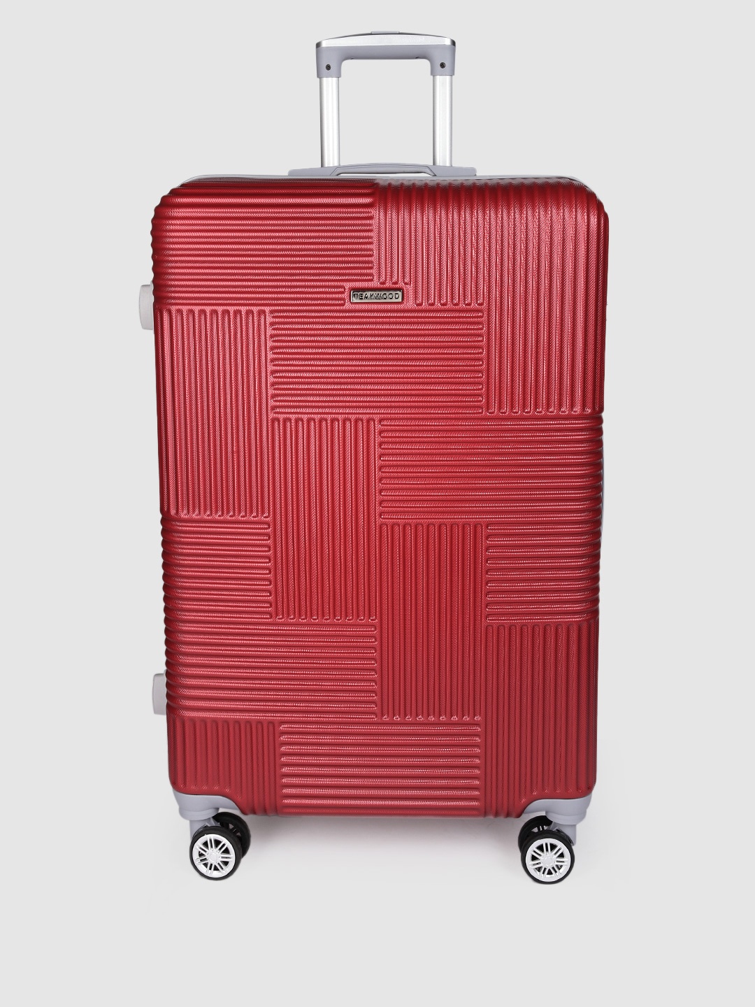 Teakwood Leathers Textured Hard 360 Degree Rotation Hard Large-Sized Trolley Bag - 75 CM, Red
Teakwood Leathers Textured Hard 360 Degree Rotation Hard Large-Sized Trolley Bag - 75 CM, Red