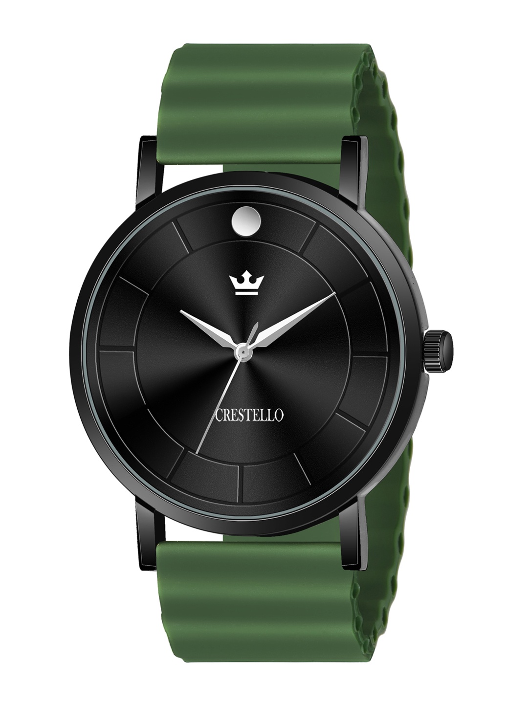 CRESTELLO Men Brass Dial & Straps Analogue Multi Function Watch CR-BLK028SLC-GRN, Green
CRESTELLO Men Brass Dial & Straps Analogue Multi Function Watch CR-BLK028SLC-GRN, Green