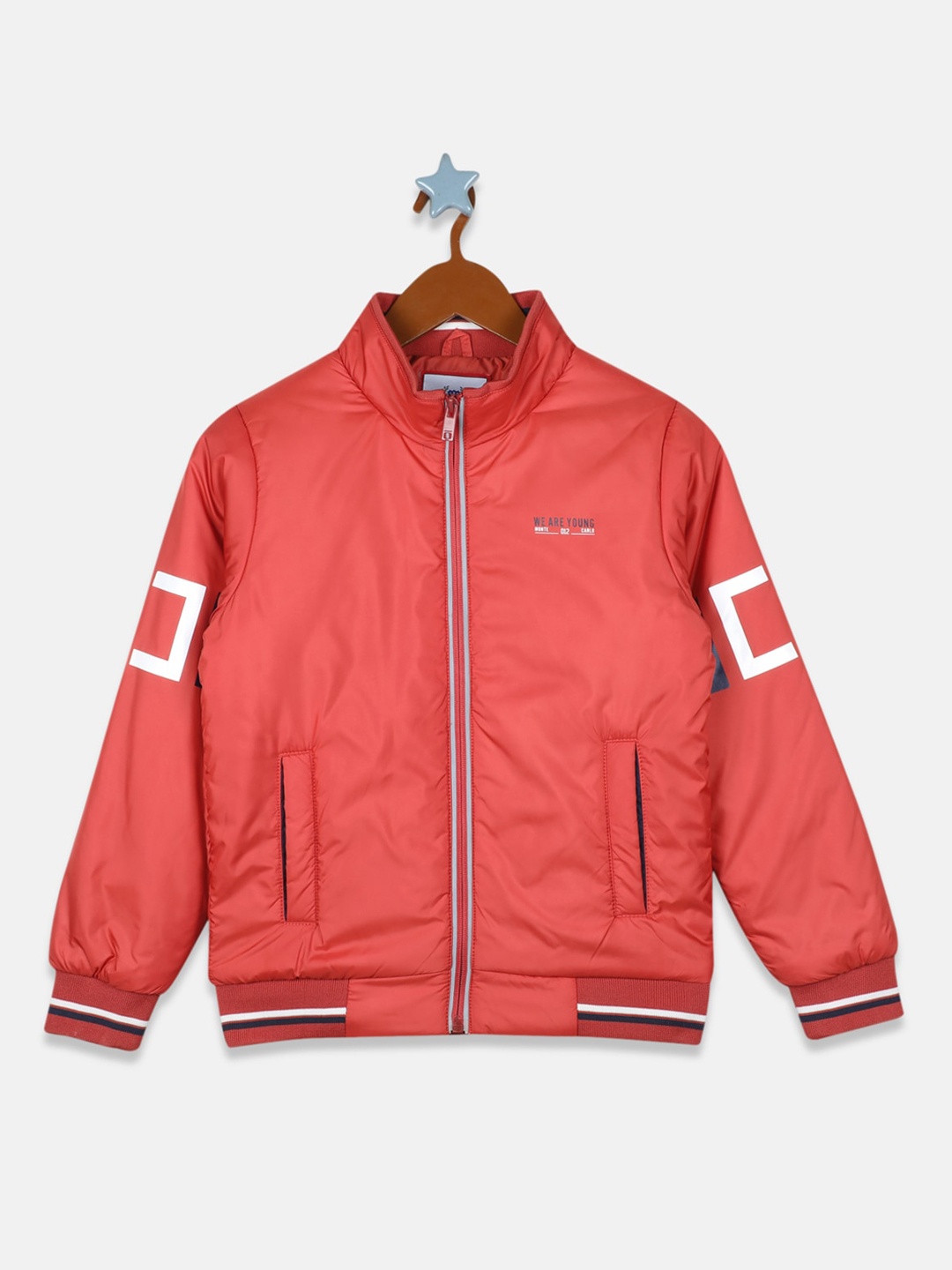 Monte Carlo Boys Bomber Jacket, Brown