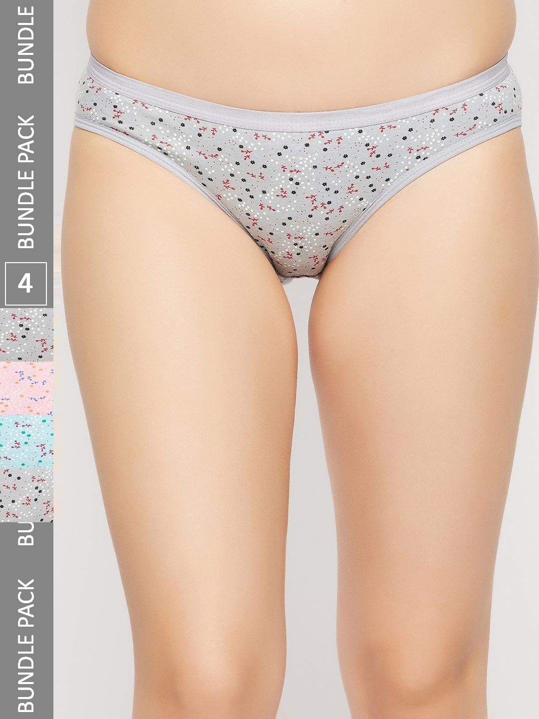 Curves By ZeroKaata Pack Of 4 Plus Size Assorted Anti-Microbial Cotton Bikini Briefs
Curves By ZeroKaata Pack Of 4 Plus Size Assorted Anti-Microbial Cotton Bikini Briefs