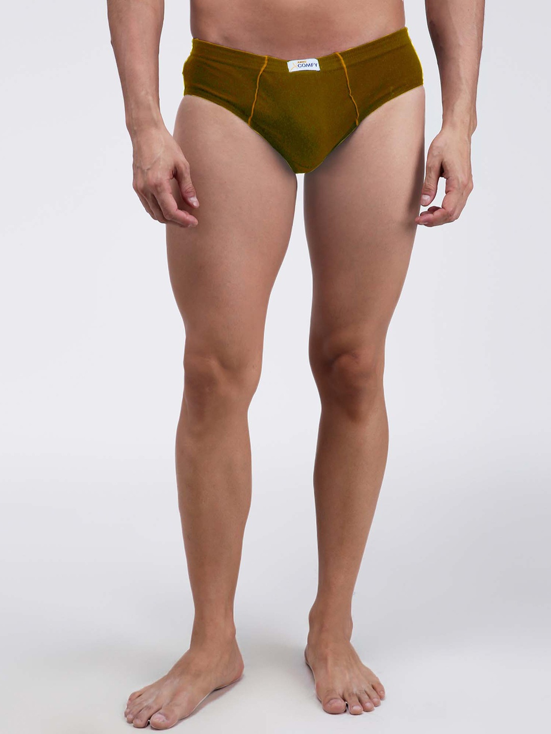 AMUL COMFY Men Pack Of 3 Cotton Soft Waistband Basic Briefs AC-CBRIIE-LB-XS-Light Brown
AMUL COMFY Men Pack Of 3 Cotton Soft Waistband Basic Briefs AC-CBRIIE-LB-XS-Light Brown