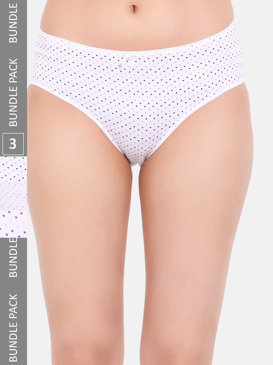 Amour Secret Pack Of 3 Printed Mid-Rise Leak-Proof Hipster Briefs P204_Blk_Grn, White
Amour Secret Pack Of 3 Printed Mid-Rise Leak-Proof Hipster Briefs P204_Blk_Grn, White