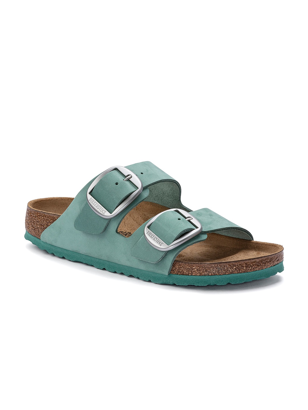 Birkenstock Arizona Big Buckle Narrow Width Leather Two-strap Open Toe Flats, Sea green
Birkenstock Arizona Big Buckle Narrow Width Leather Two-strap Open Toe Flats, Sea green