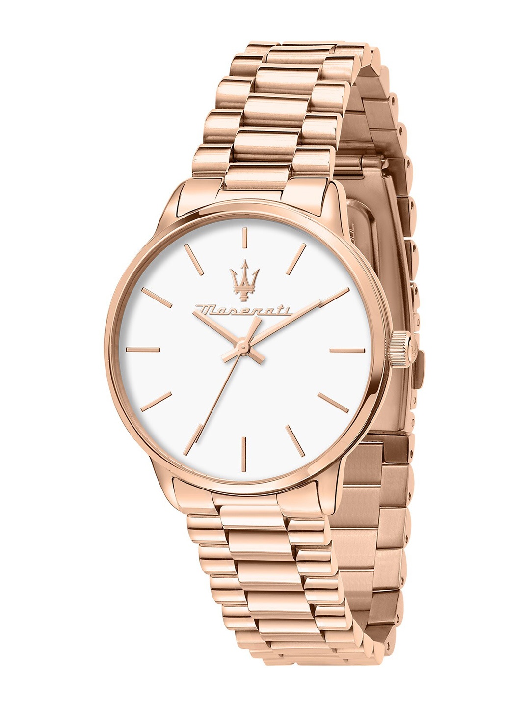 Maserati Classic Embellished Dial & Stainless Steel Bracelet Style Straps Analogue Watch, Silver
Maserati Classic Embellished Dial & Stainless Steel Bracelet Style Straps Analogue Watch, Silver