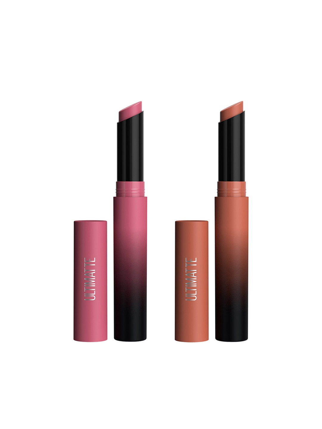 Maybelline New York Color Sensational Ultimatte Lipstick Duo Kit - More Taupe & More Mauve, Nude
Maybelline New York Color Sensational Ultimatte Lipstick Duo Kit - More Taupe & More Mauve, Nude