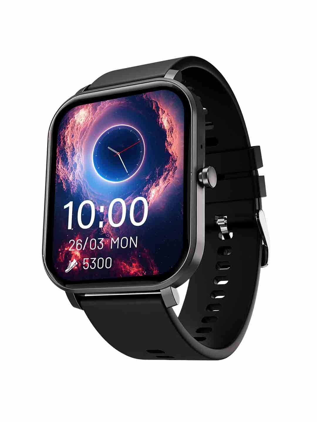 CrossBeats CB-Ignite Pingg Bluetooth Calling Largest 2.01 HD Display Smart Watch, Black
CrossBeats CB-Ignite Pingg Bluetooth Calling Largest 2.01 HD Display Smart Watch, Black