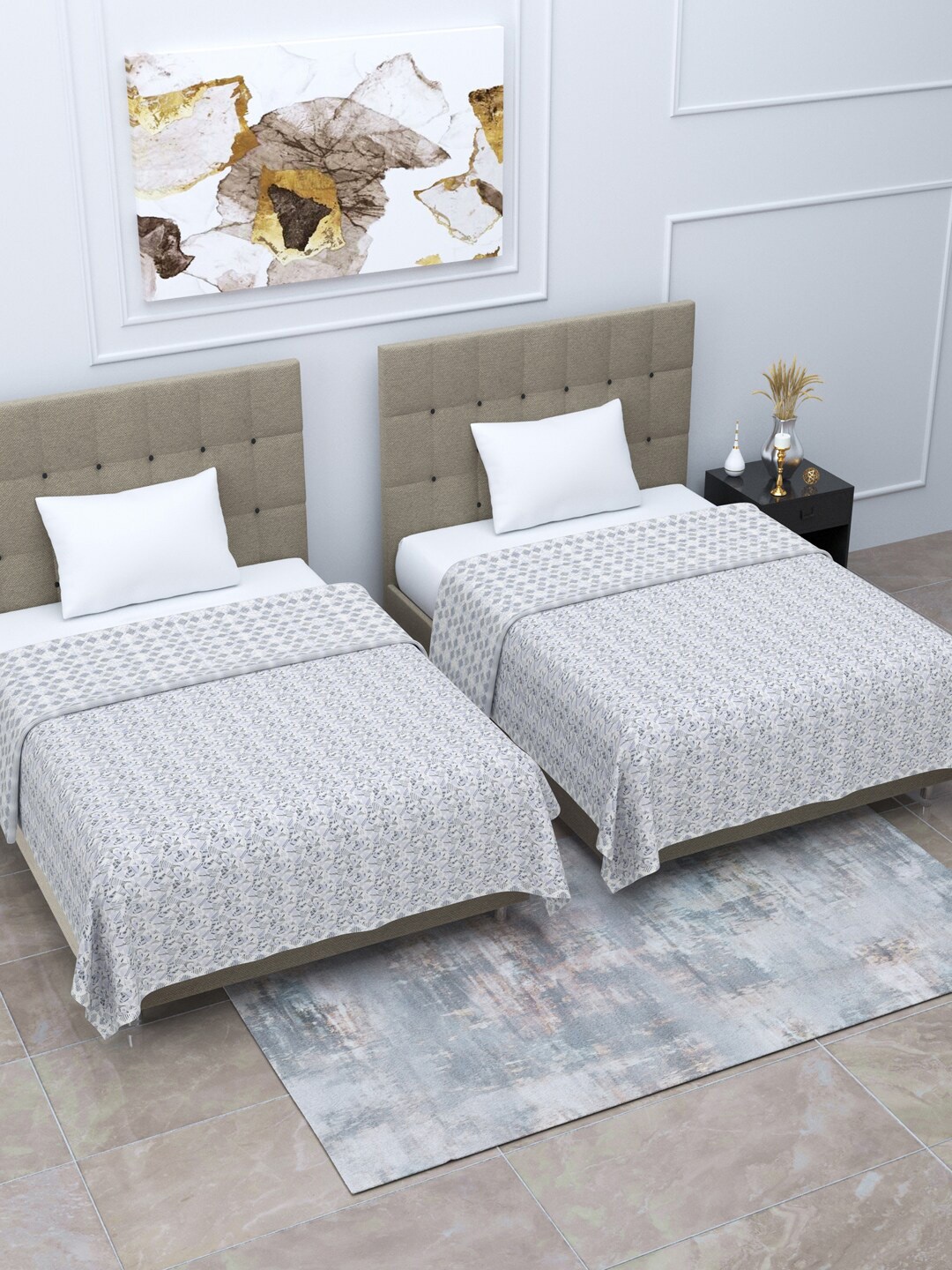Home Fresh Black & Off White 2 Pieces Printed Cotton AC Room 210 GSM Single Bed Dohar
Home Fresh Black & Off White 2 Pieces Printed Cotton AC Room 210 GSM Single Bed Dohar