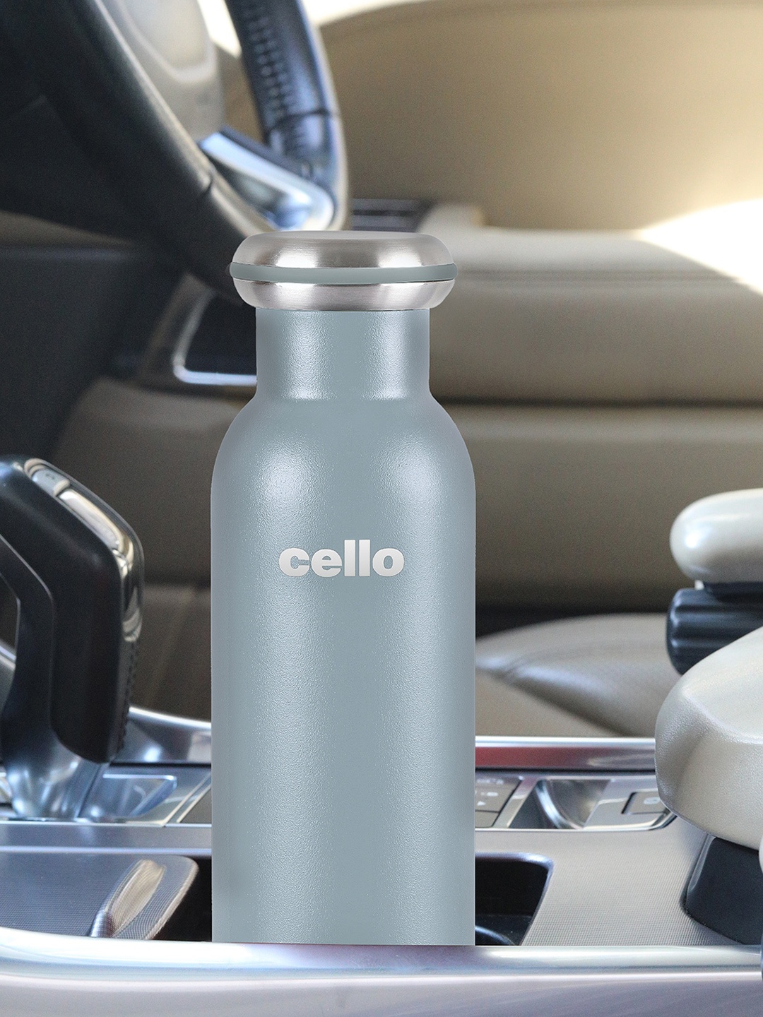 Cello Duro Grey Double Walled Vacusteel Water Flask with Durable DTP Coating -900ml
Cello Duro Grey Double Walled Vacusteel Water Flask with Durable DTP Coating -900ml