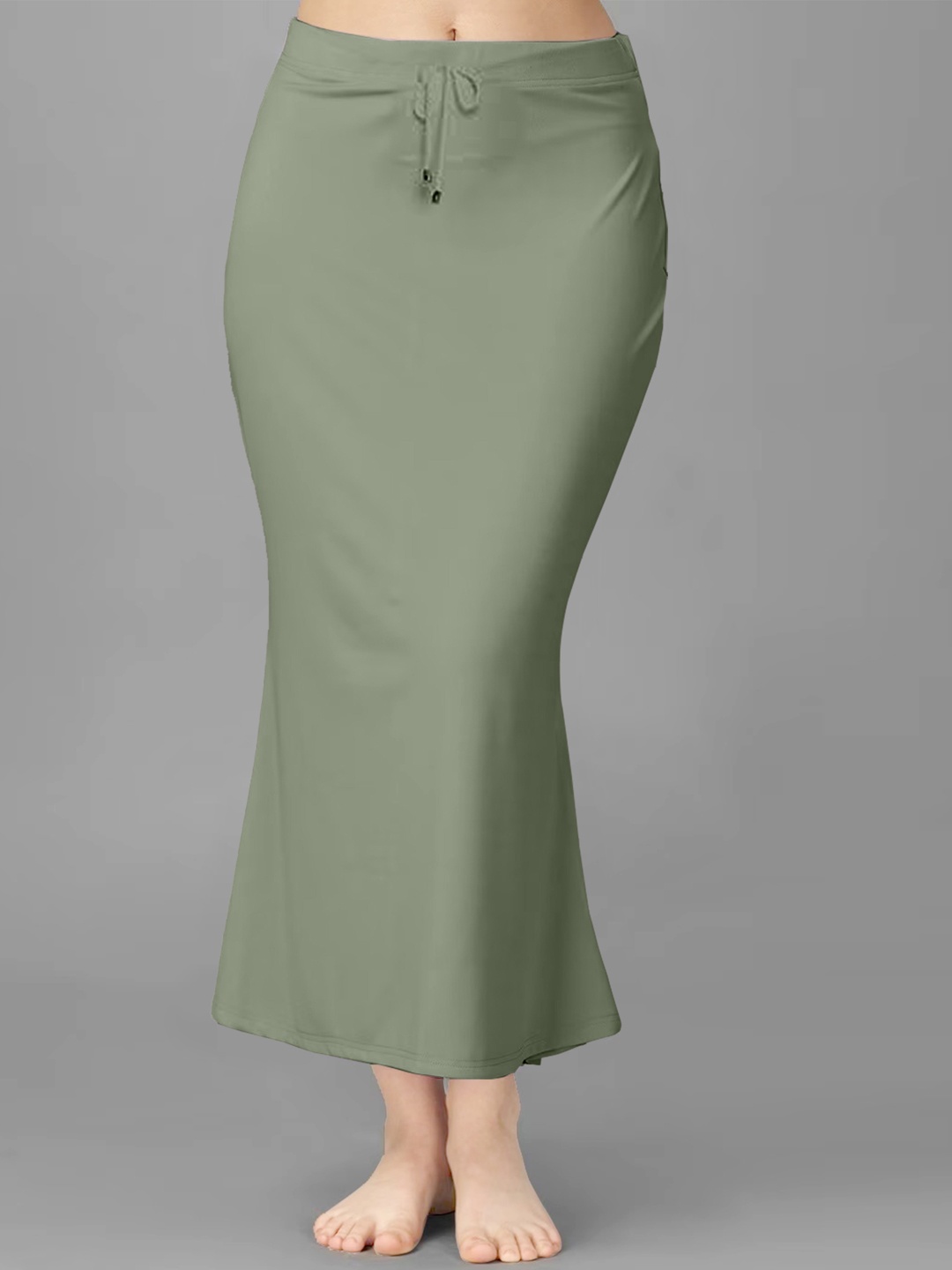 Trendmalls Seamless Saree Shapewear, Green
